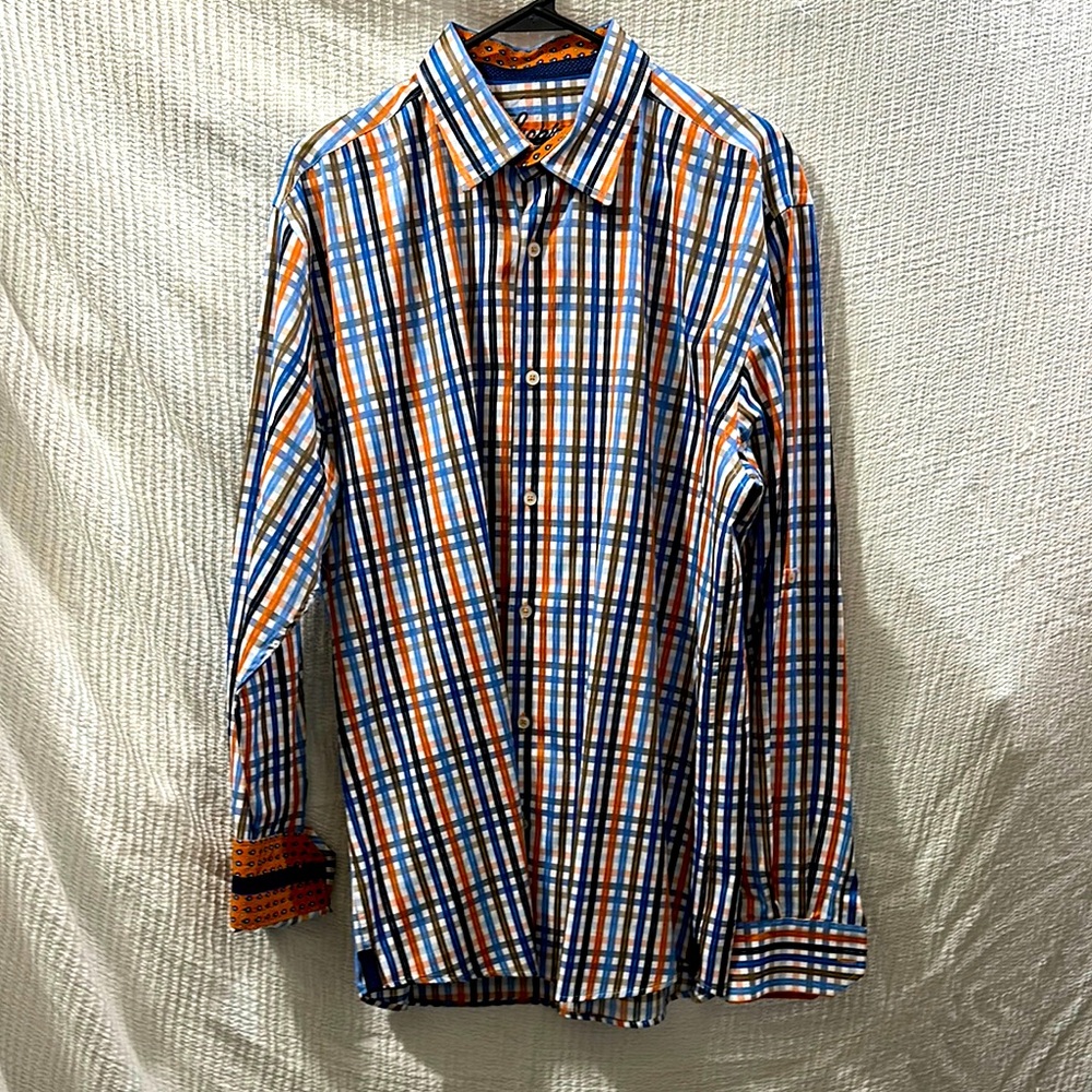Men's Multicolor Plaid Shirt